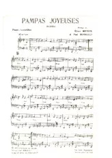 télécharger la partition d'accordéon Pampas Joyeuses (Samba) au format PDF