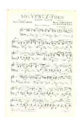 scarica la spartito per fisarmonica Souvenez-vous (Boléro Chanté) in formato PDF