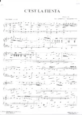 download the accordion score C'est la Fiesta (Paso Doble) in PDF format