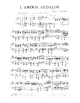 scarica la spartito per fisarmonica L'amour Andalou (One Step) (Partie Piano Conducteur)  in formato PDF