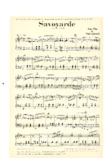 descargar la partitura para acordeón Savoyarde (Créé par : Yvette Horner) (Valse Swing) en formato PDF