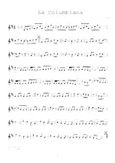 descargar la partitura para acordeón La Columbiana (Guajira) en formato PDF
