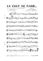 download the accordion score Le chef de gare (Qui a dit) (One Step) in PDF format