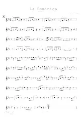 scarica la spartito per fisarmonica La Dominica (Bachata) in formato PDF