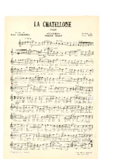 descargar la partitura para acordeón La chatelloise (Enregistrée par : Yvette Horner) (Valse) en formato PDF