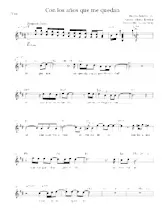 scarica la spartito per fisarmonica Con los años que me quedan (Chant : Gloria Estefan) in formato PDF