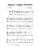 descargar la partitura para acordeón Jupons volants dentelles (Samba) en formato PDF