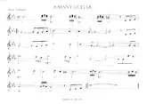 descargar la partitura para acordeón Johnny Guitar en formato PDF