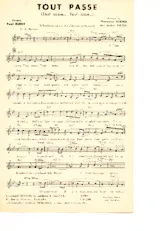 download the accordion score Tout passe (Tout casse tout lasse) (Arrangement : Michel Brédia) (Boléro) in PDF format