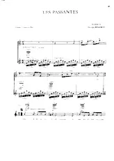 scarica la spartito per fisarmonica Les Passantes in formato PDF