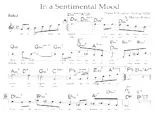 descargar la partitura para acordeón In A Sentimental Mood en formato PDF