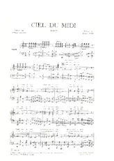 download the accordion score Ciel du midi (Marche) (Partie Piano) in PDF format