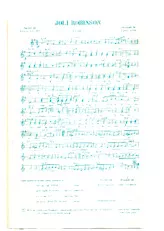 scarica la spartito per fisarmonica Joli Robinson (Valse) in formato PDF