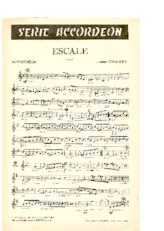 télécharger la partition d'accordéon Escale (Valse) au format PDF