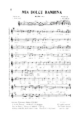 télécharger la partition d'accordéon Mia dolce Bambina (Boléro Rock) au format PDF