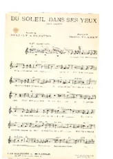 download the accordion score Du soleil dans ses yeux (Créée par Renée Bell) (Java Chantée) in PDF format