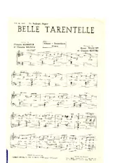 télécharger la partition d'accordéon Belle Tarentelle au format PDF