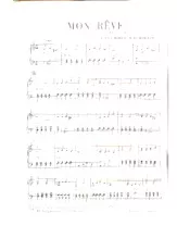 scarica la spartito per fisarmonica Mon rêve (Tango) in formato PDF