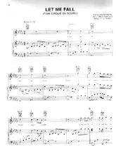 scarica la spartito per fisarmonica Let me fall (From Cirque du Soleil) (Slow) in formato PDF