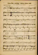 download the accordion score Mein Herz schlägt daba daba dab (Un homme et une femme) in PDF format