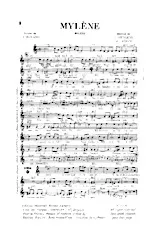 descargar la partitura para acordeón Mylène (Boléro) en formato PDF