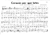 télécharger la partition d'accordéon Corazón por que lates (Muss I denn) (Folklore Allemand) au format PDF