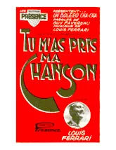télécharger la partition d'accordéon Tu m'as pris ma chanson (Orchestration Complète) (Boléro Cha Cha) au format PDF