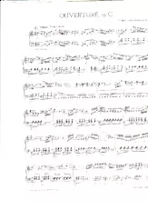 download the accordion score Ouverture in C in PDF format