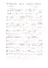 scarica la spartito per fisarmonica Parade des virtuoses (Valse) in formato PDF