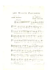 descargar la partitura para acordeón Les marins Parisiens en formato PDF