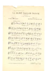 download the accordion score Le petit ballon rouge (Chant : Dalbret) in PDF format