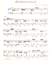 scarica la spartito per fisarmonica Pétanque Polka in formato PDF