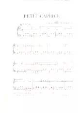 scarica la spartito per fisarmonica Petit caprice (Valse) (Spécial Concours) in formato PDF