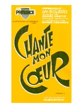 télécharger la partition d'accordéon Chante mon coeur (Sur une mélodie de Rubinstein) (Orchestration Complète) (Boléro) au format PDF