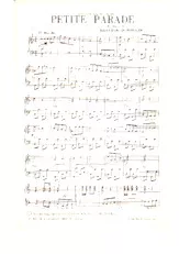 scarica la spartito per fisarmonica Petite parade (Marche) (Spécial Concours) in formato PDF
