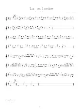 scarica la spartito per fisarmonica La Colombe (Disco Marche) in formato PDF