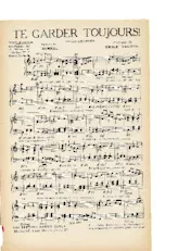 scarica la spartito per fisarmonica Te garder toujours (Valse Chantée) in formato PDF