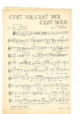 télécharger la partition d'accordéon C'est toi C'est moi C'est nous ! (Chant : Renée Lebas) (Valse) au format PDF