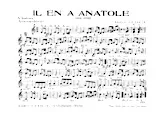 télécharger la partition d'accordéon Il en a Anatole (One Step) au format PDF
