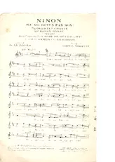 download the accordion score Ninon (Ne me dites pas non) (De l'Opérette : Un soir de réveillon) (Chant Henry Garat) (One Step) in PDF format