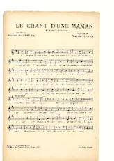 scarica la spartito per fisarmonica Le chant d'une Maman (Créée par Henri Monboisse) (Romance Berceuse) in formato PDF