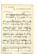scarica la spartito per fisarmonica J'ai dansé la Chamberlaine (Fox Trot Chanté) (Partie Piano) in formato PDF