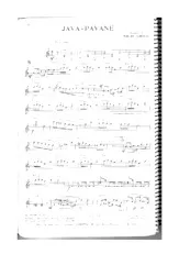download the accordion score Java Pavane in PDF format