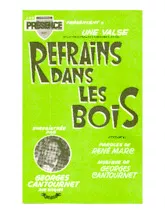 download the accordion score Refrains dans les bois (Orchestration) (Valse) in PDF format