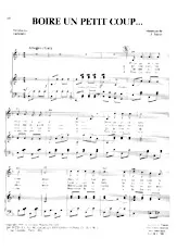 download the accordion score Boire un petit coup (Chant : Marcelle Bordas) (Marche) in PDF format