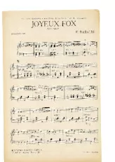 download the accordion score Joyeux Fox in PDF format