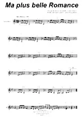 descargar la partitura para acordeón Ma plus belle romance (Slow Rock) en formato PDF