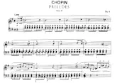 télécharger la partition d'accordéon Préludes (en mi mineur op28 n°4) (Piano) au format PDF