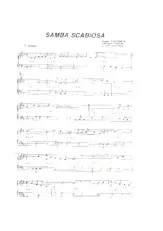 descargar la partitura para acordeón Samba Scabiosa en formato PDF