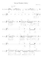 download the accordion score Seven Nation Army in PDF format